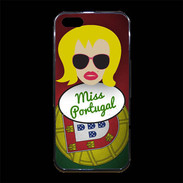 Coque iPhone 5/5S Premium Miss Portugal Blonde