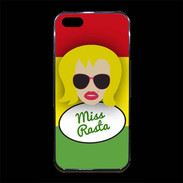 Coque iPhone 5/5S Premium Miss Rasta Blonde