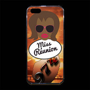 Coque iPhone 5/5S Premium Miss Réunion Black