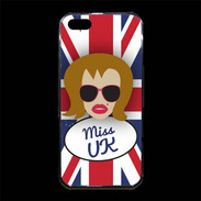 Coque iPhone 5/5S Premium Miss UK Rousse