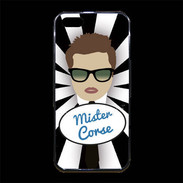 Coque iPhone 5/5S Premium Mister Corse Chatain