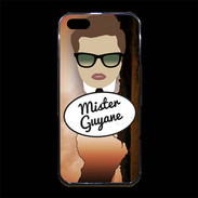 Coque iPhone 5/5S Premium Mister Guyane Chatain