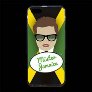 Coque iPhone 5/5S Premium Mister Jamaica Chatain
