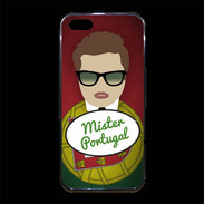 Coque iPhone 5/5S Premium Mister Portugal Chatain