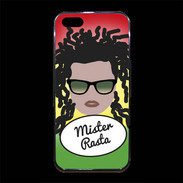 Coque iPhone 5/5S Premium Mister Rasta Blanc
