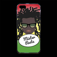 Coque iPhone 5/5S Premium Mister Rasta Black