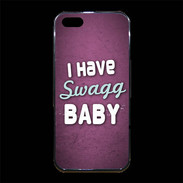 Coque iPhone 5/5S Premium I have Swag Rose ZG