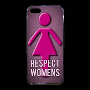 Coque iPhone 5/5S Premium Respect Women ZG