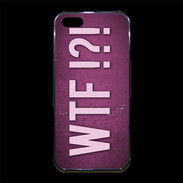Coque iPhone 5/5S Premium WTF Rose ZG