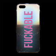 Coque iPhone 5/5S Premium Fuckable Rose ZG