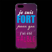 Coque iPhone 5/5S Premium Fort et faible ZG
