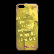 Coque iPhone 5/5S Premium Ils ne savaient pas ZG