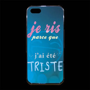 Coque iPhone 5/5S Premium Triste ZG