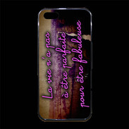 Coque iPhone 5/5S Premium Vie Parfaite ZG