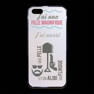 Coque iPhone 5/5S Premium J'ai une fille ZG