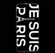 Coque iPhone 5/5S Premium Je suis Paris 85