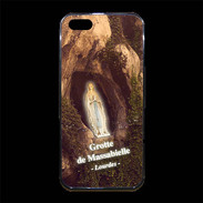 Coque iPhone 5/5S Premium Coque Grotte de Lourdes