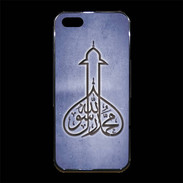 Coque iPhone 5/5S Premium Islam E Bleu