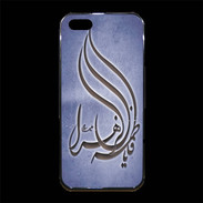 Coque iPhone 5/5S Premium Islam K Bleu