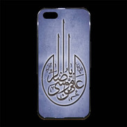 Coque iPhone 5/5S Premium Islam M Bleu