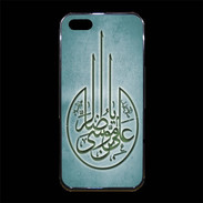 Coque iPhone 5/5S Premium Islam M Turquoise