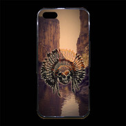 Coque iPhone 5/5S Premium indien crane