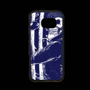 Coque Samsung S7 Premium Tête de mort Biker USA