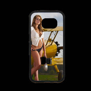Coque Samsung S7 Premium Avion sexy