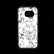 Coque Samsung S7 Premium Design Fleur Tribal
