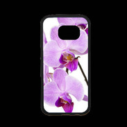 Coque Samsung S7 Premium Orchidée violette