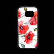 Coque Samsung S7 Premium Fleurs en peinture 250