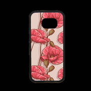 Coque Samsung S7 Premium Fleurs vintage 2