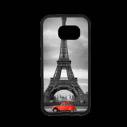 Coque Samsung S7 Premium Vintage Tour Eiffel et 2 cv