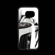 Coque Samsung S7 Premium Belle voiture sportive blanche