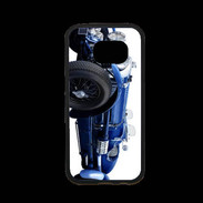 Coque Samsung S7 Premium Bugatti bleu type 33