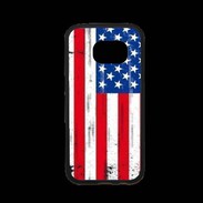 Coque Samsung S7 Premium Drapeau USA grunge et vintage 5