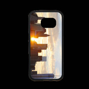 Coque Samsung S7 Premium Couché de soleil sur Manhattan