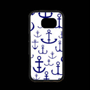 Coque Samsung S7 Premium Dessin d'Ancre de Bateaux