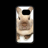 Coque Samsung S7 Premium Portrait de lapin