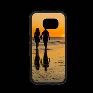 Coque Samsung S7 Premium Balade romantique sur la plage 5