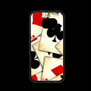 Coque Samsung S7 Premium Carte de poker vintage 50