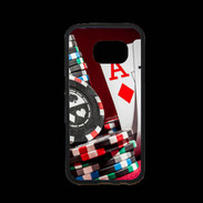 Coque Samsung S7 Premium Paire d'As au poker