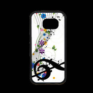 Coque Samsung S7 Premium Farandole de notes de musique 1