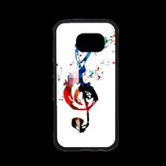 Coque Samsung S7 Premium Clé de sol en dessin 25