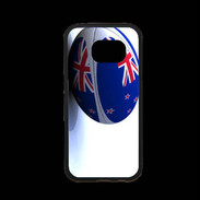 Coque Samsung S7 Premium Ballon de rugby Nouvelle Zélande