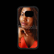 Coque Samsung S7 Premium Femme afro glamour 2