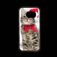 Coque Samsung S7 Premium Chat Noël 2