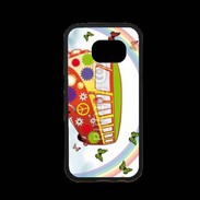 Coque Samsung S7 Premium Flower power