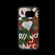 Coque Samsung S7 Premium Love is all you need