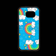 Coque Samsung S7 Premium Ciel Rainbow